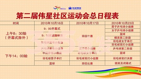 标题：2026年区运动会赛程盘点 各地全民赛事贯穿4至10月